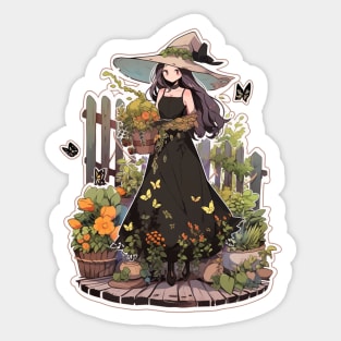 Garden Witch Sticker